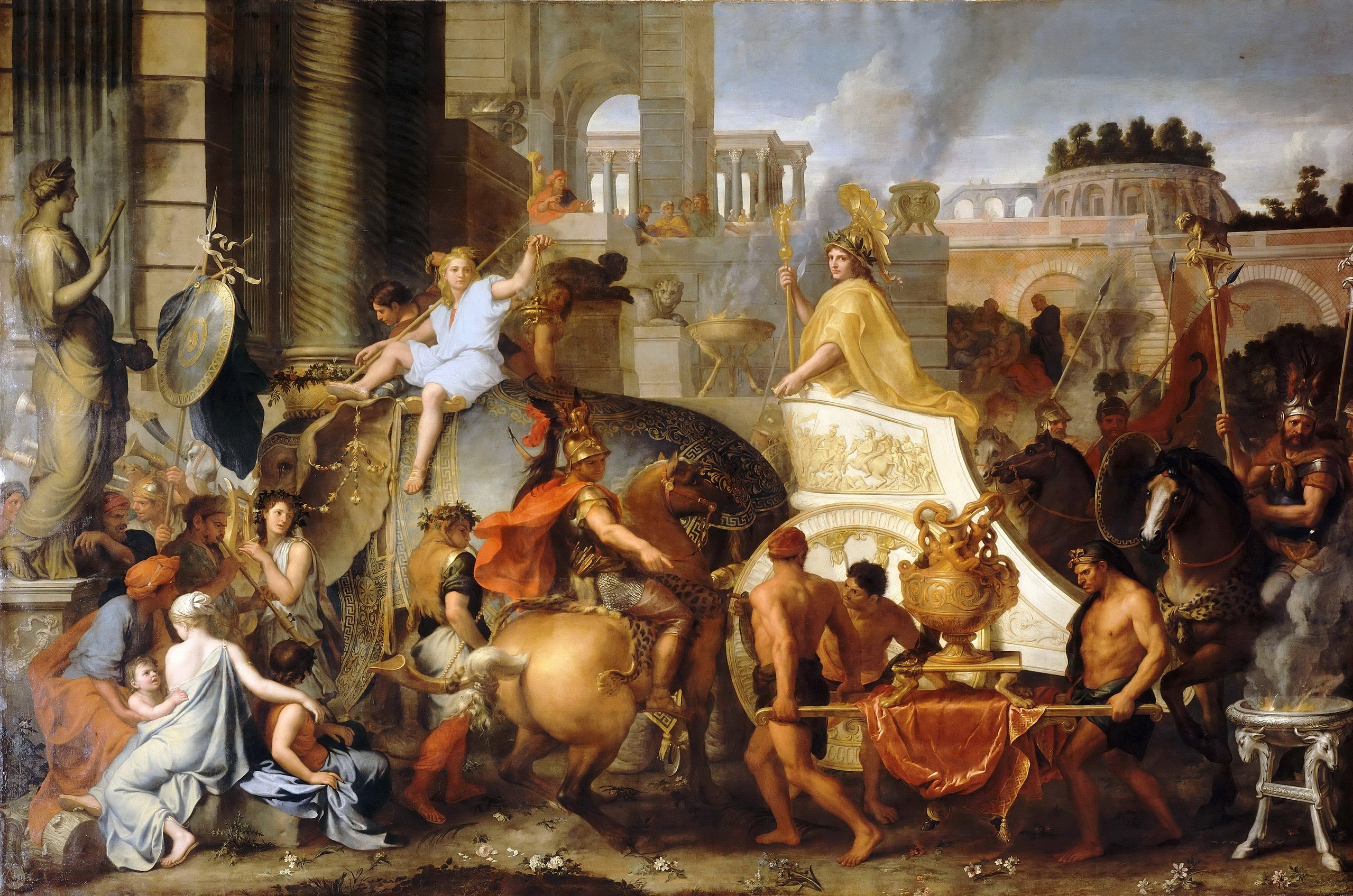 Einzug Alexanders des Großen in Babylon